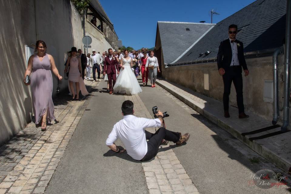 Backstage Mariage