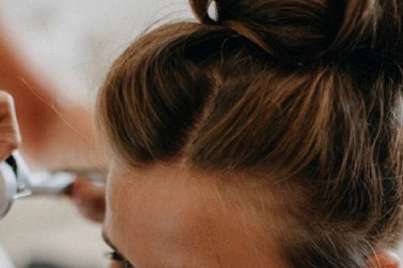 Chignon decoiffé