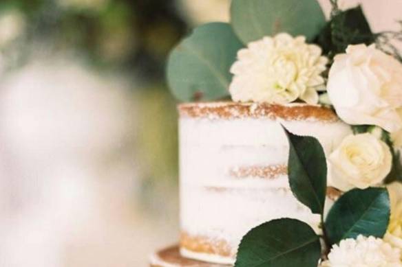 Naked cake champêtre