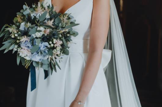 Robe blanche élégante