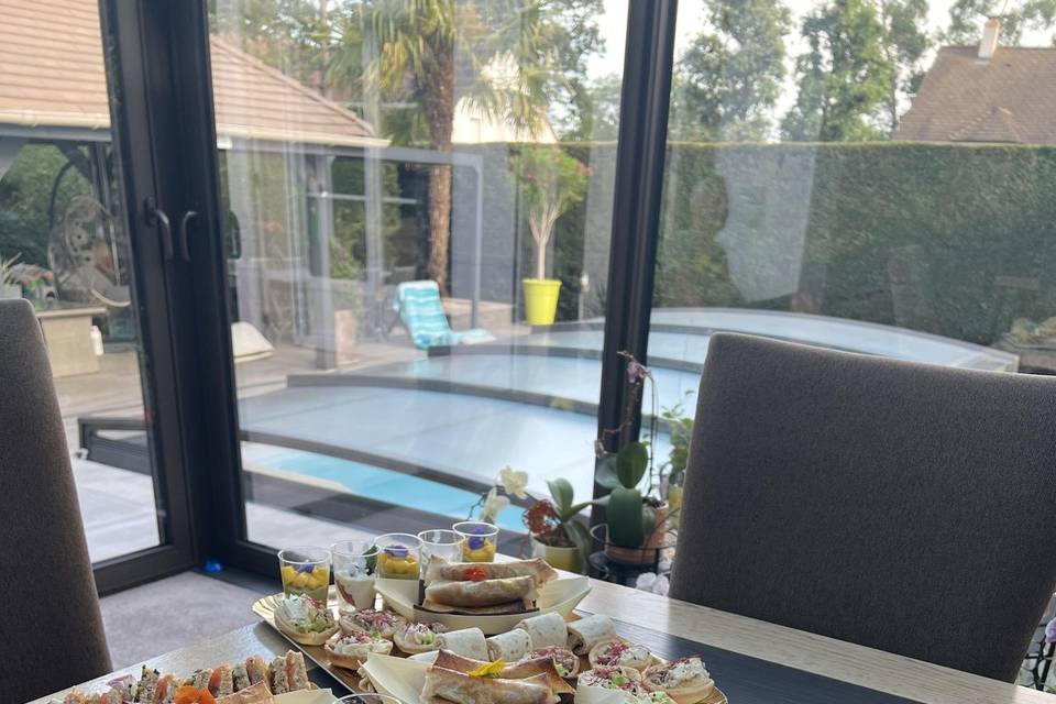 Buffet petite réception