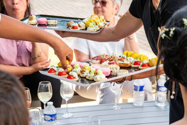 Réception des invités