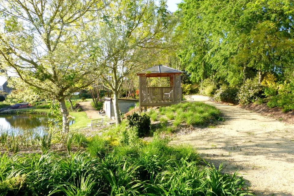 Vue sur le jardin