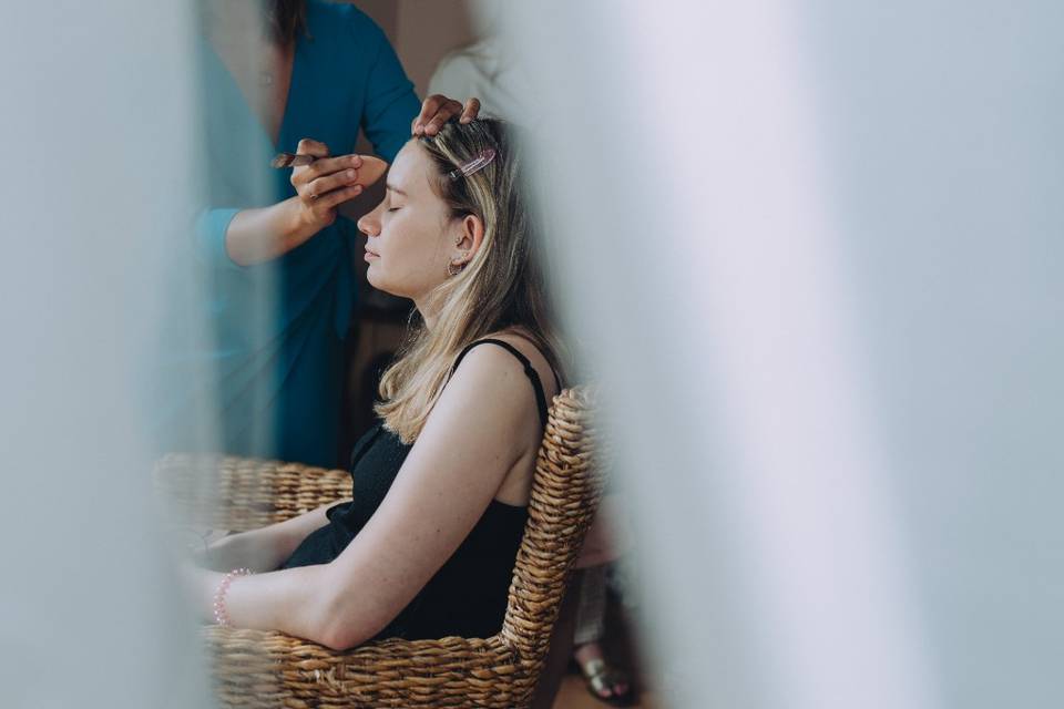Mise en beauté