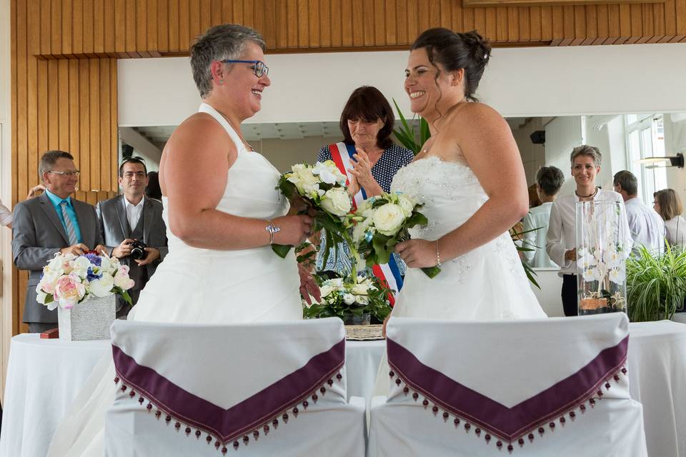 Claudia et Stéphanie