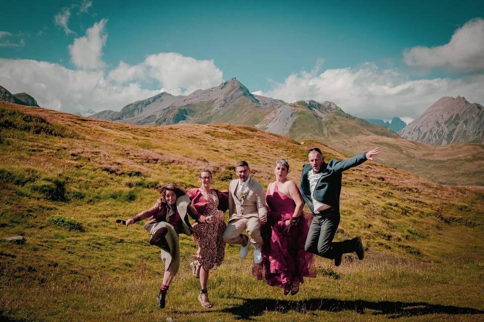 Les photos de famille au Col