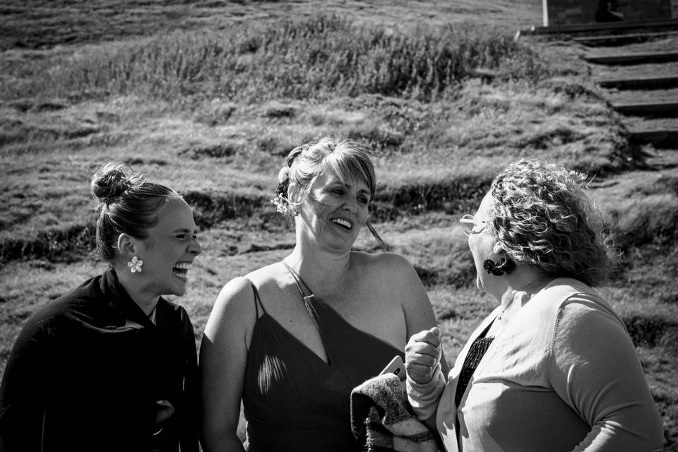 Rires en famille