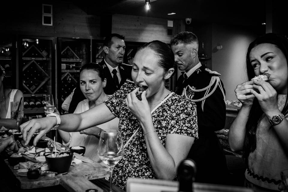 Dégustation des petits fours
