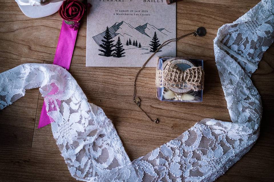 Flatlay souvenirs