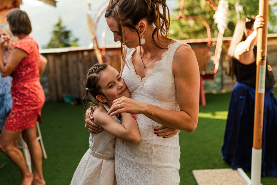 Calin mariée