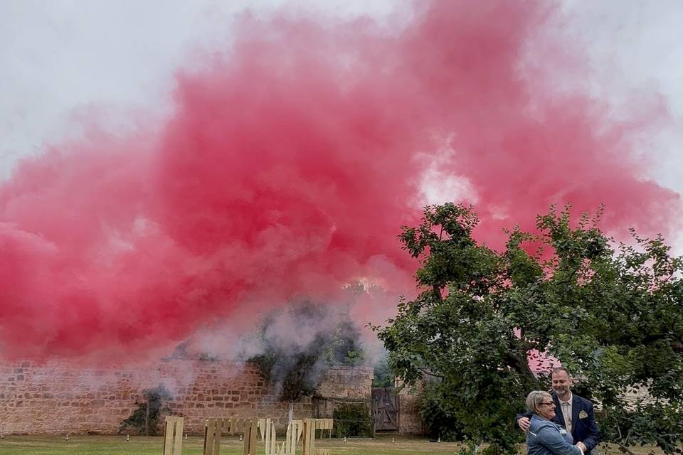 Feu coloré