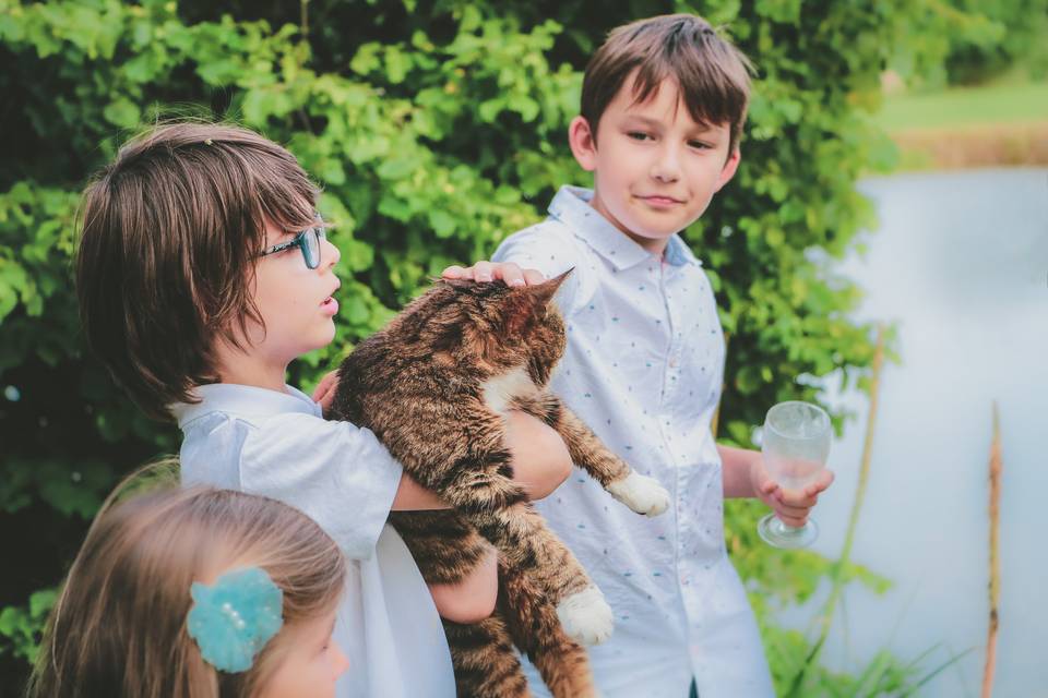 Les enfants qui jouent