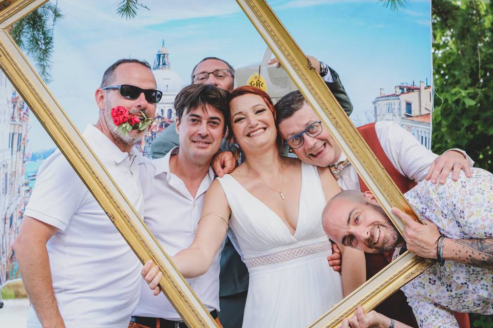 Photo fun de groupe Venise