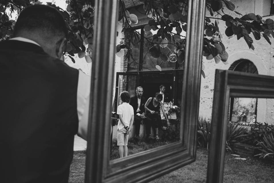 Photo artistique les invités
