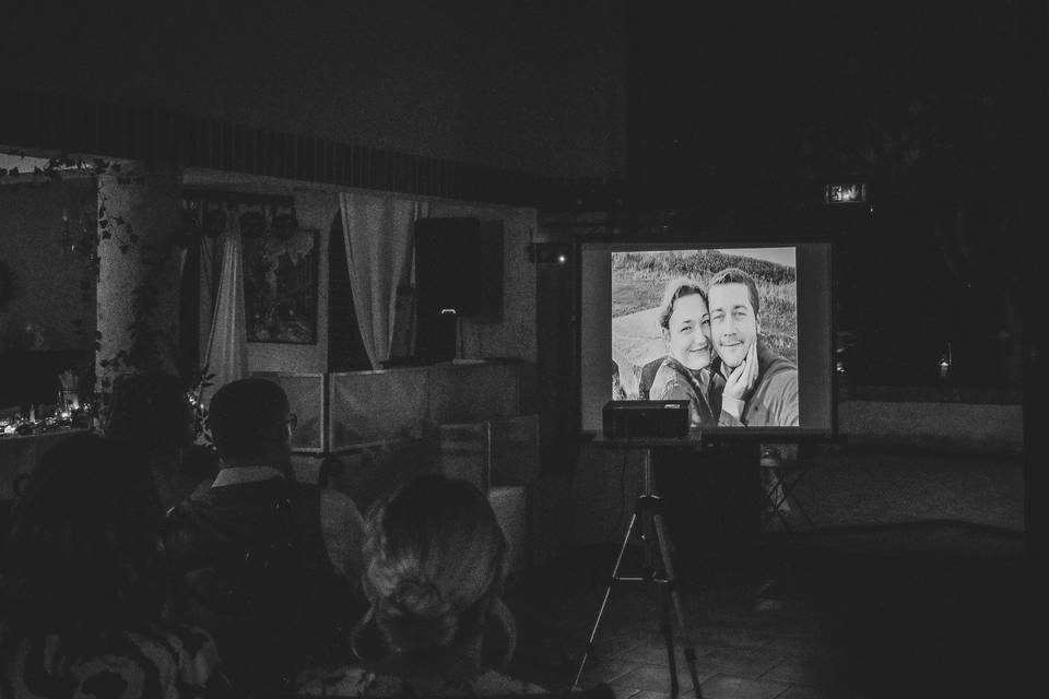 Projection diaporama