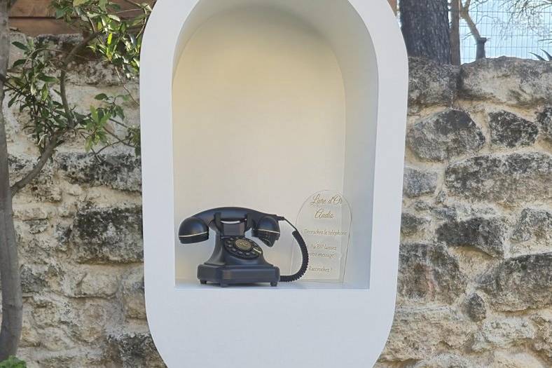Phone box audio pour message i