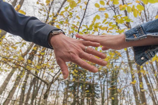 Mariage en forêt