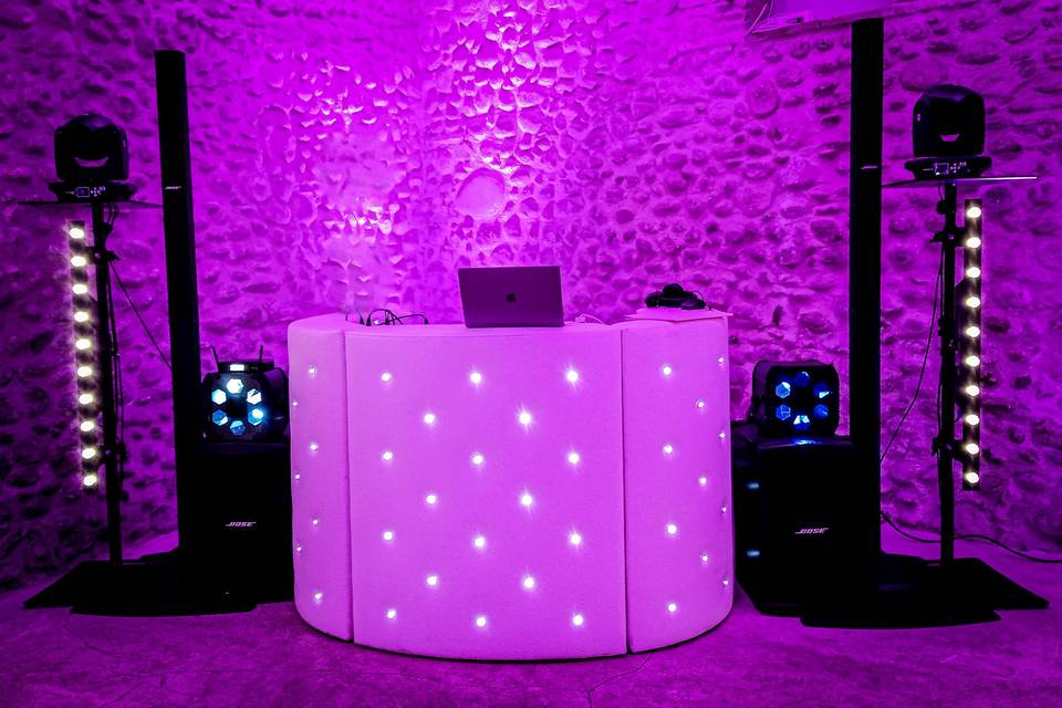 Podium DJ Mariage