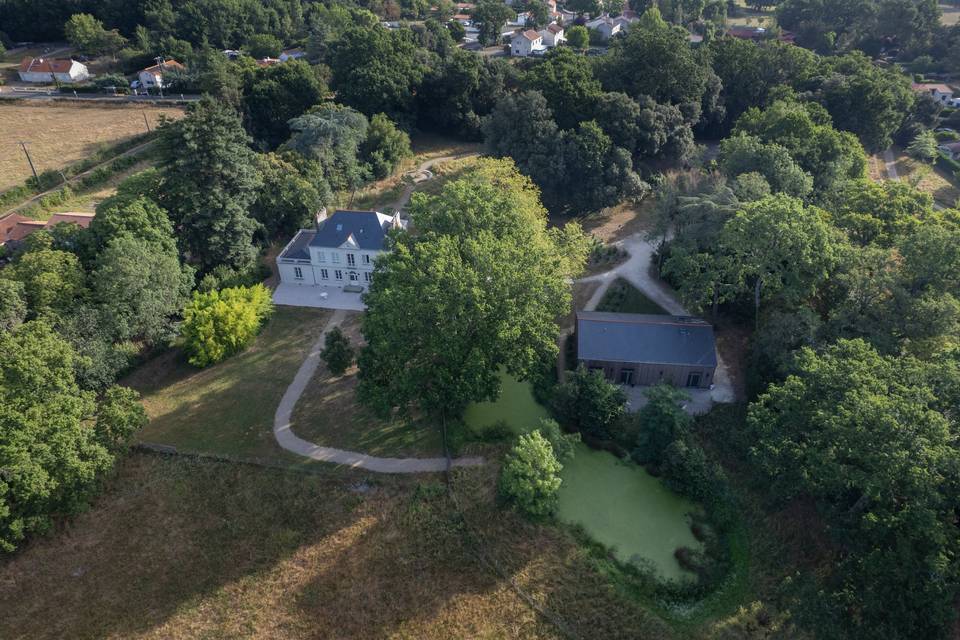 Vue aérienne
