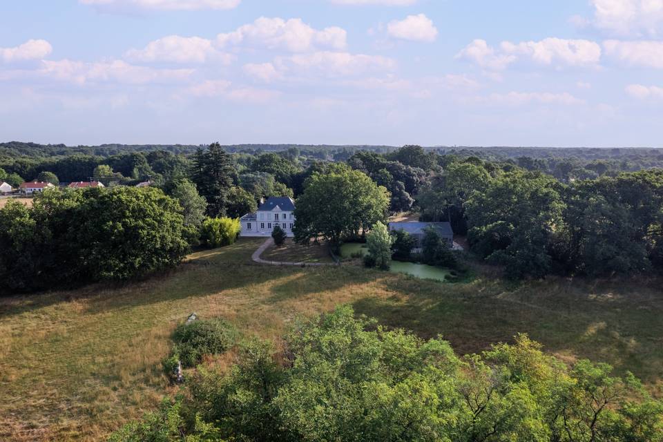 Vue aérienne