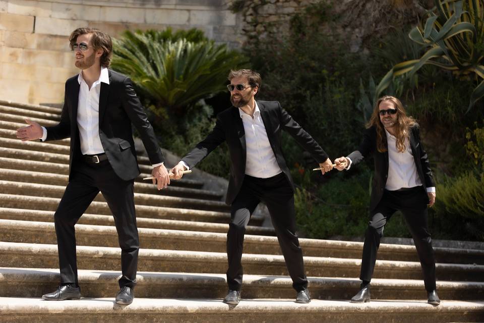 We can't dance