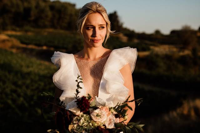 Maquillage naturel mariée