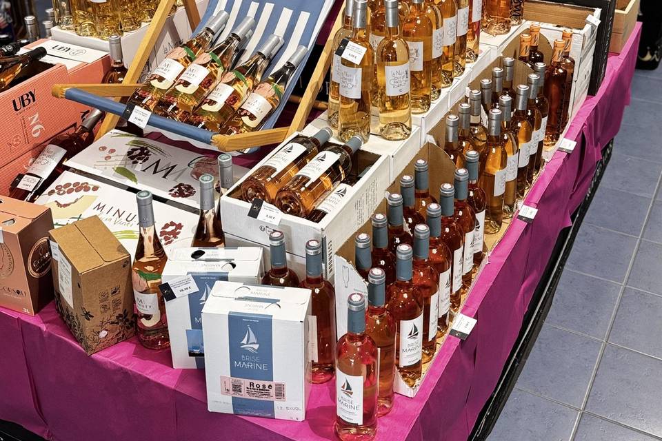 Une belle selection de rosé