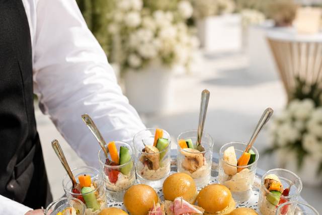 Piéces cocktail au plateau
