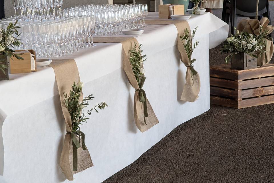 Décoration Vin d'honneur
