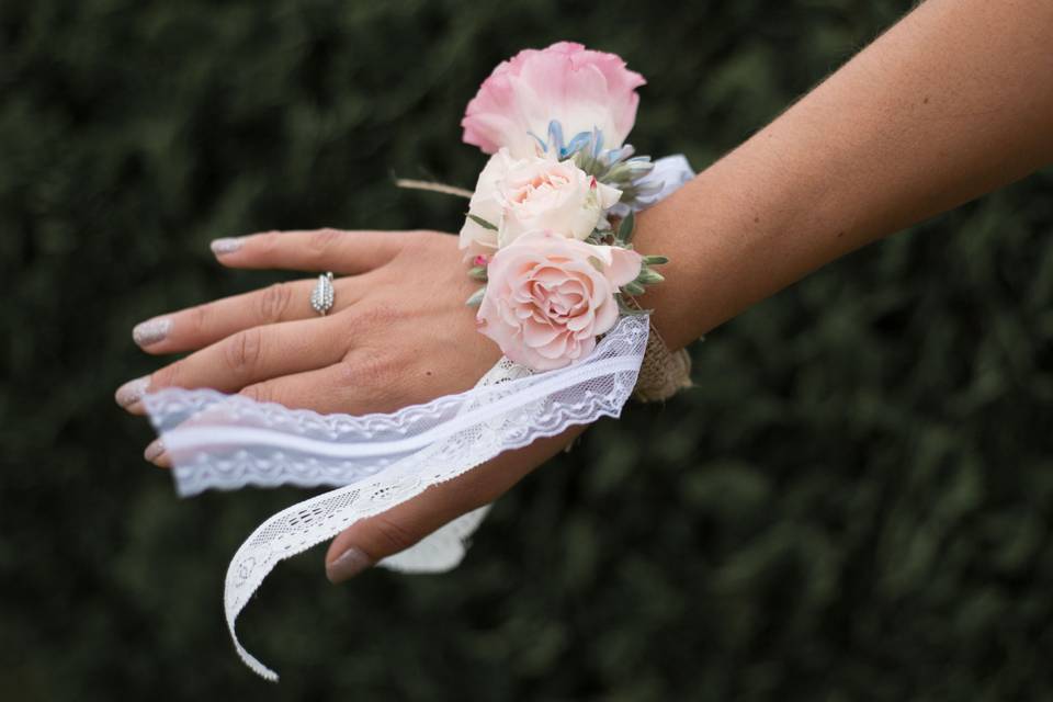 Bracelet de fleurs