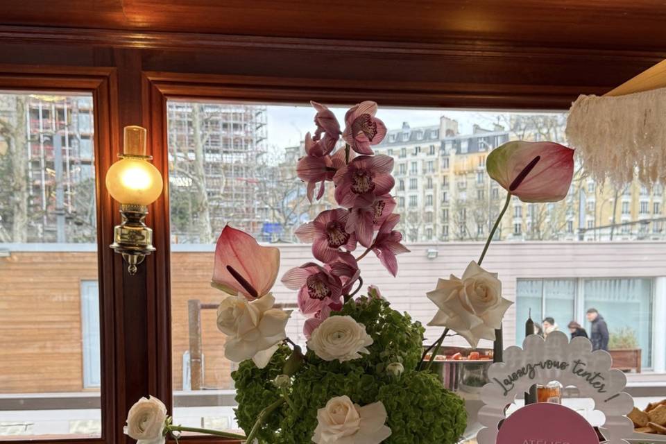 Buffet péniche