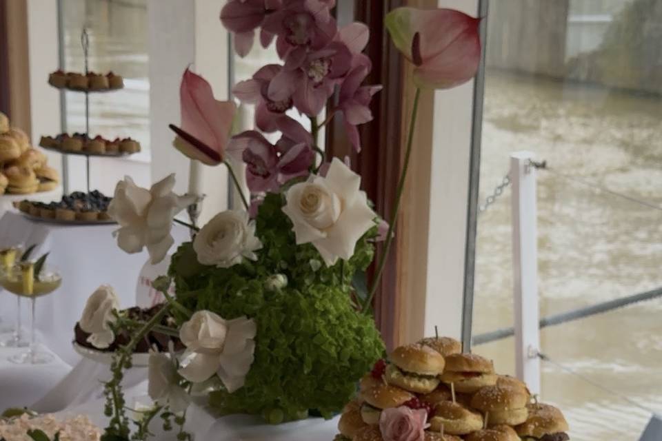 Buffet péniche
