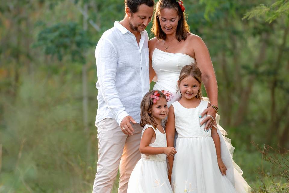 Mariés et leurs enfants