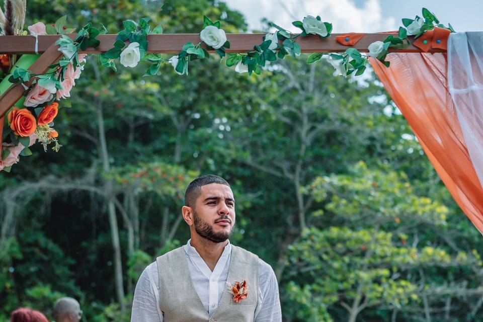Arrivée de la mariée
