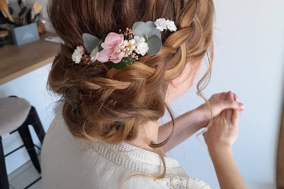 Coiffure mariée tendance