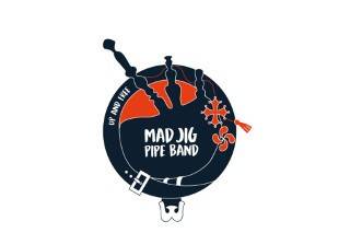 Mad jig pipe band logo