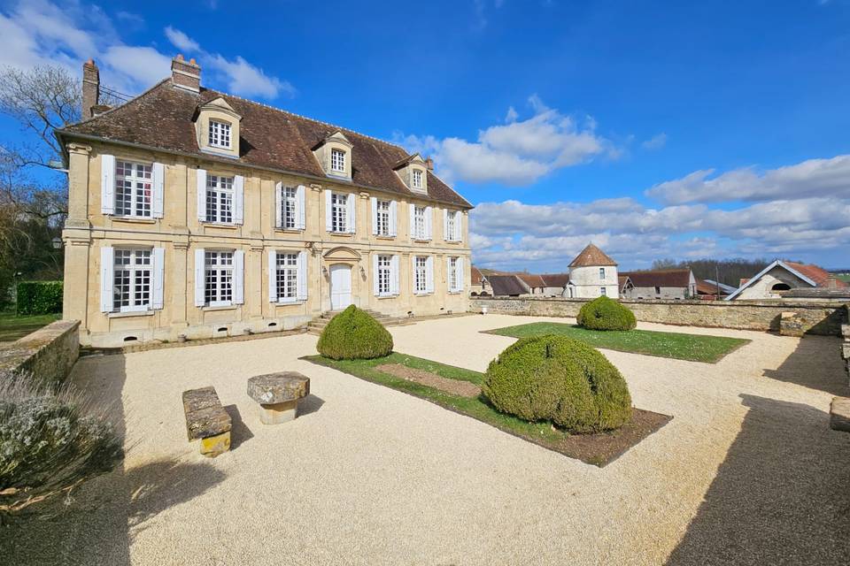 Terrasse avec vue sur le Vexin