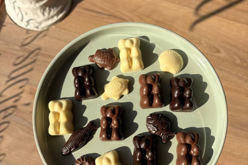 Assiette de chocolat