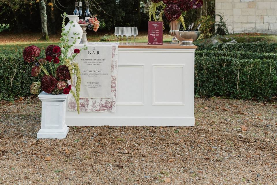 Scénographie cocktail