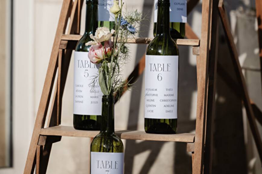 Escabeau de peintre en bois