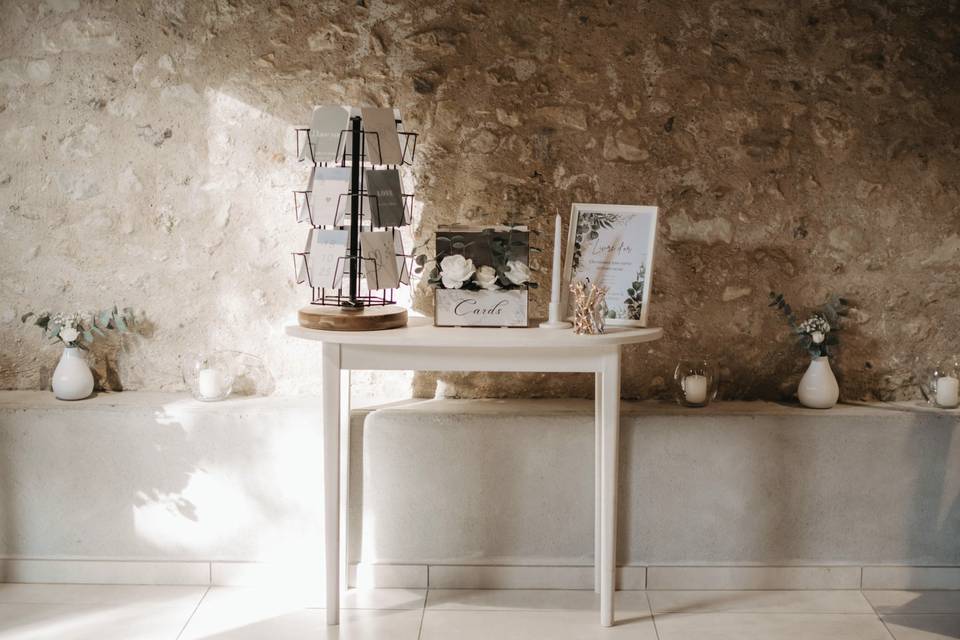 Console blanche
