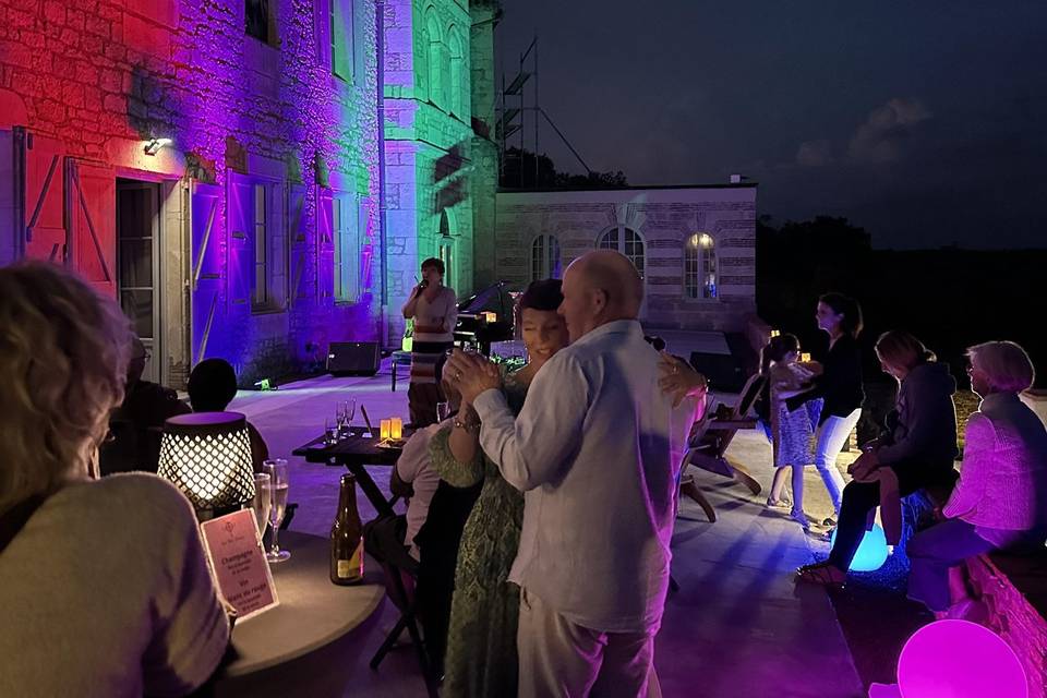 Soirée concert sur la terrasse