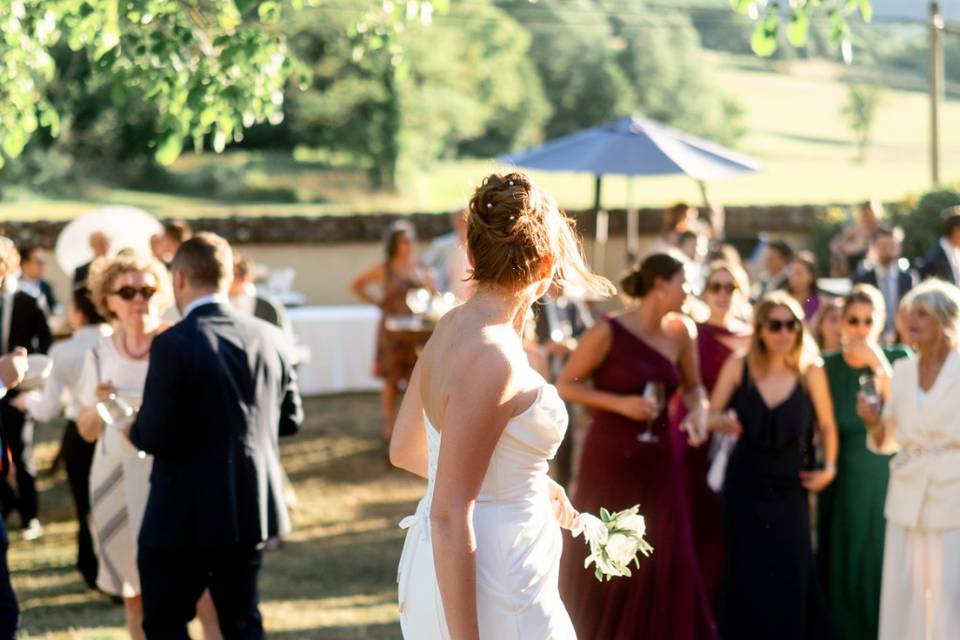Lancé de bouquet