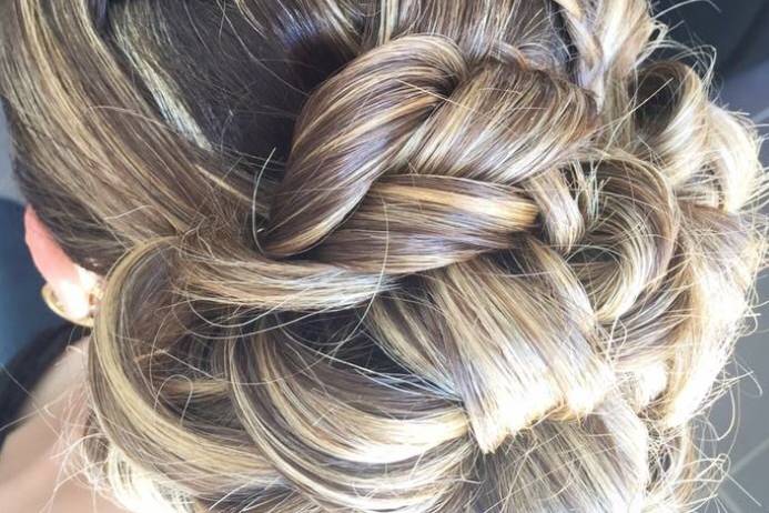 Chignon mariée