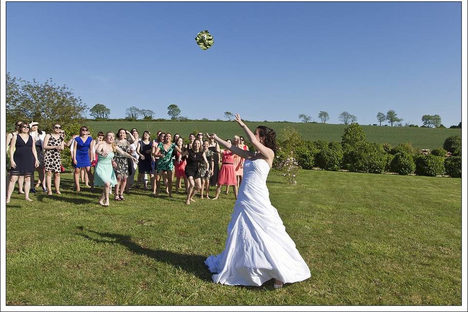 Lancer de bouquet