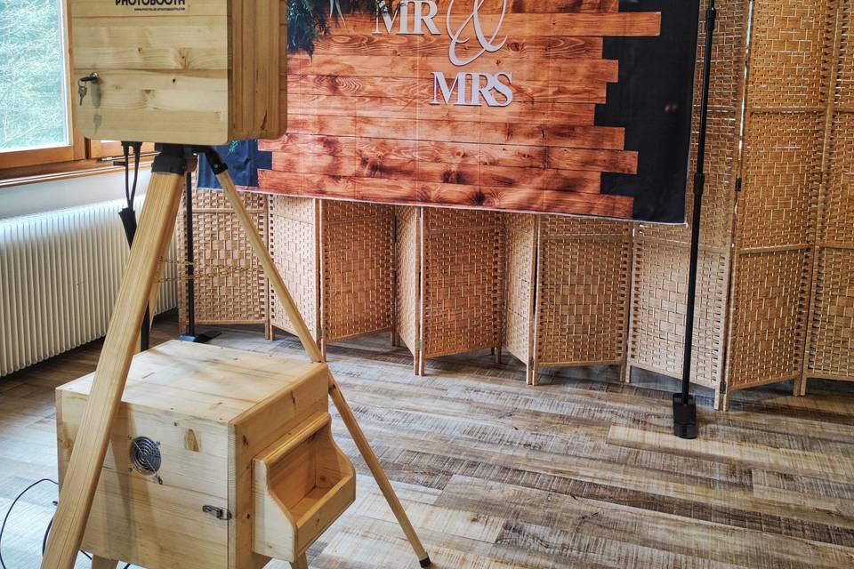 Photoloca Photobooth en bois