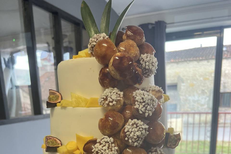 Choux et weeding cake