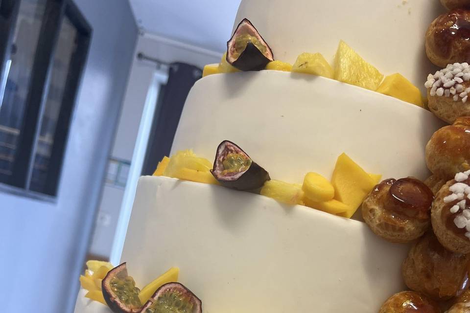 Choux et weeding cake