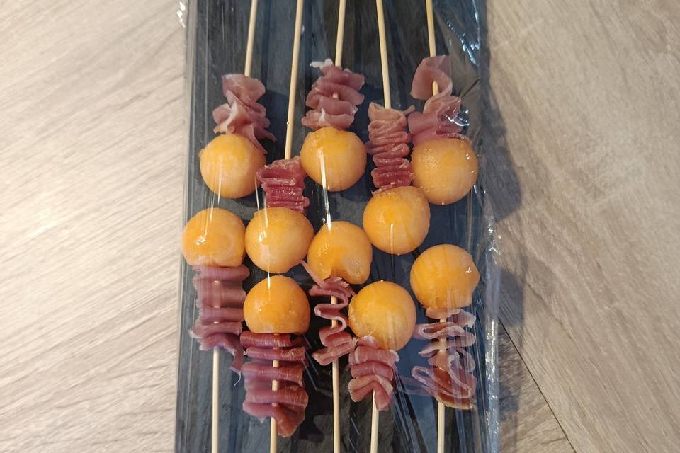 Pic melon jambon pays