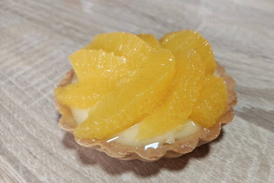 Tartelette à l'orange